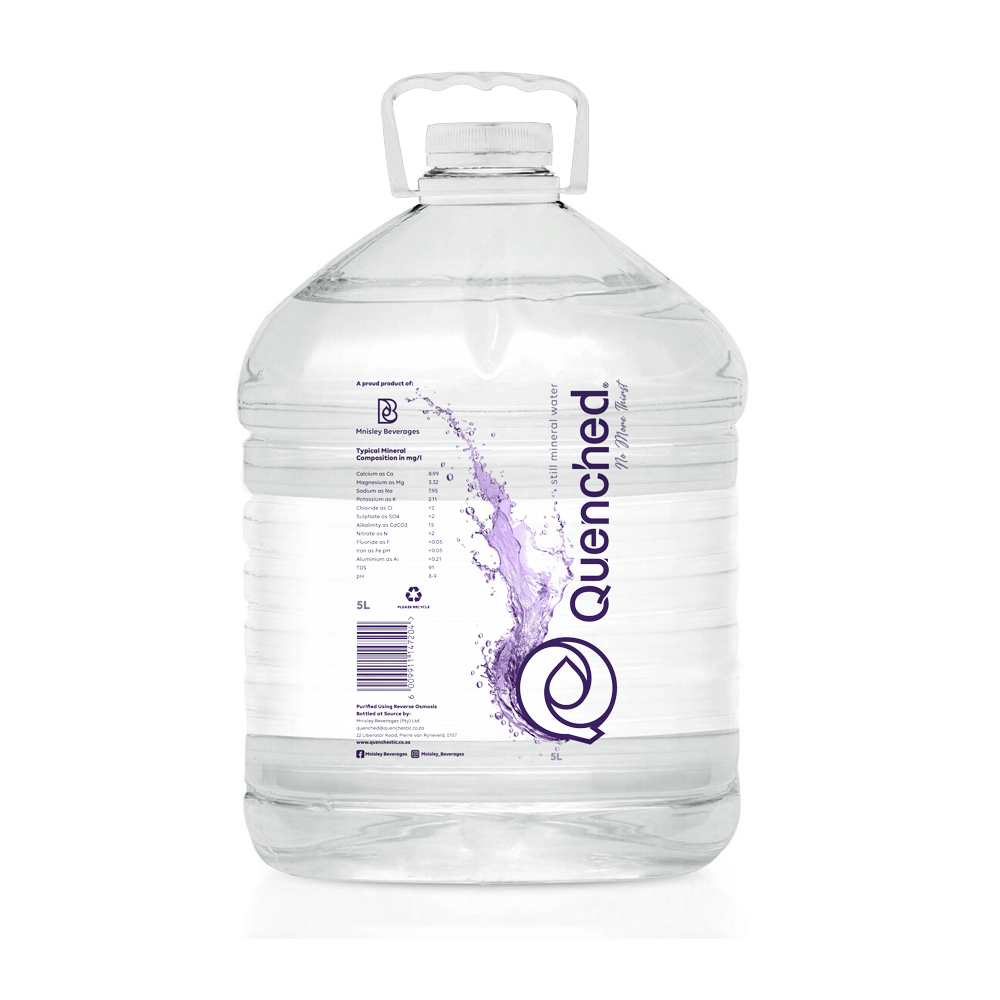 Quenched Still Mineral Water 5L